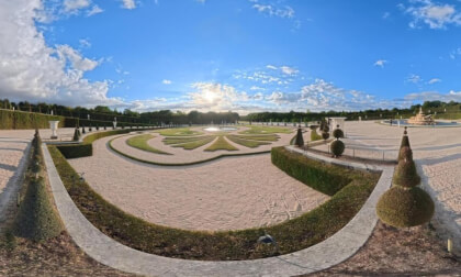 360° Photography through the Gardens of Versailles | Paris, France