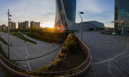 Milan - Citylife sunset