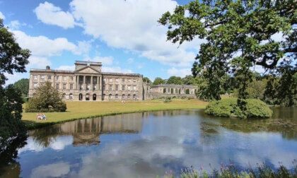 The House at Lyme Park.