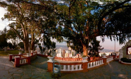 Montículo de la Ciudad de La Paz Bolivia
