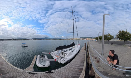 360° Photography View of Hendaye Harbour | Basque Coast, France