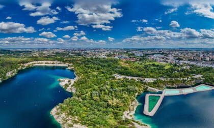 DB Travel Club 📸 – Have a Look 360 🎥 Zakrzówek Park, Kraków’s blue-water quarry paradise. Kraków, Poland 🇵🇱