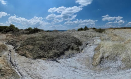 Exploring the Lunar Landscape on Earth! (Mud Volcanoes VR 360°) 1/4