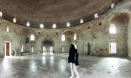 Inside Akhmediye Mosque (Rabati Fortress 3D)