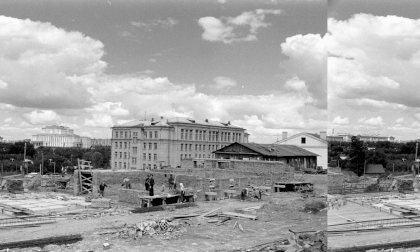 Minsk, Belarus. Old photo