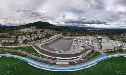 Coquitlam from above