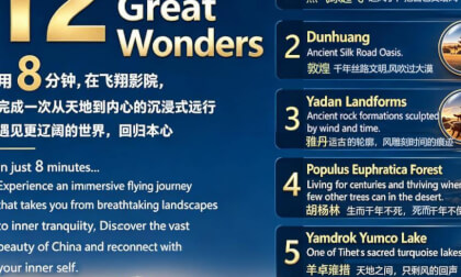 宣传海报：中英文
