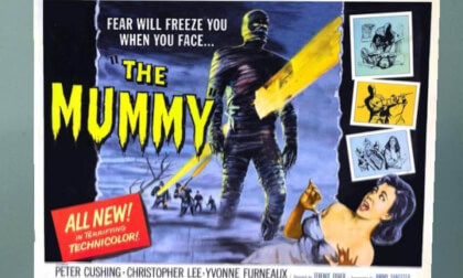 3D Poster of Hammer Film's The Mummy (1958)