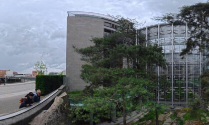 Nordic Embassies Berlin | Inner Courtyard | Insta360 X5