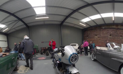 bike on display
