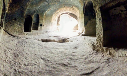 Secret Underground City in the Mountains of Georgia! 8K 3D VR180