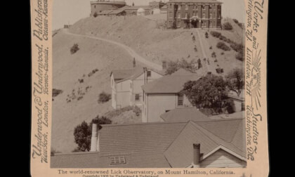 Lick Observatory on Mount Hamilton, California