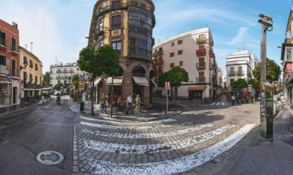 Seville, Spain - comic style - NO AI