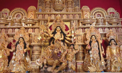 Saptami Night Glow | Kolkata Durga Puja 2026 | 3D VR 180 Photo | iRox 3D