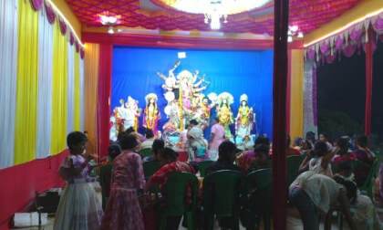 Ashtami Evening in a Bengal Village | Durga Puja 2026 | 3D VR 180 Photo | iRox 3D