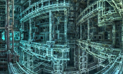 Machine hall 27a - generated fractal - NO AI