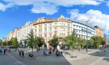 Wenceslas Square Prague, Czech republic
