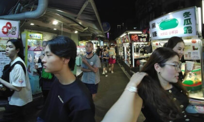 Taiwan Nightmarket crowds VR Photo Taiwan Nightmarket crowds VR
