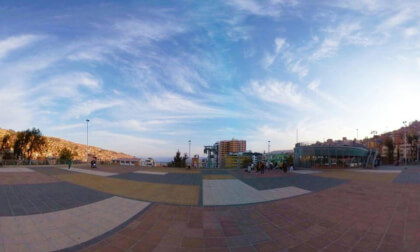 Plaza Villarroel de la ciudad de La Paz Bolivia