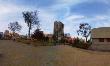 Plaza Villarroel de la ciudad de La paz Bolivia