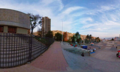 Plaza Villarroel de la Ciudad de La Paz Bolivia
