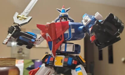 Voltron Vehicle Force Action Figure in 3D