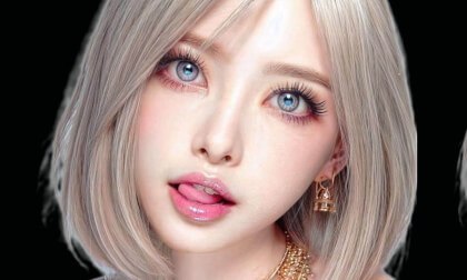 gorgeous girl - close up