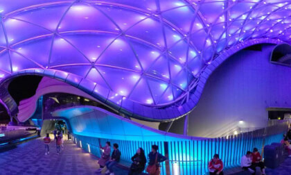 Tron at Shanghai Disneyland (exterior)