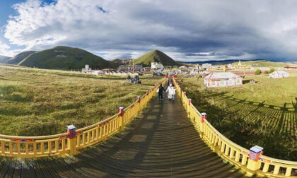 Tagong Grassland, Kangding City, Sichuan Province, China