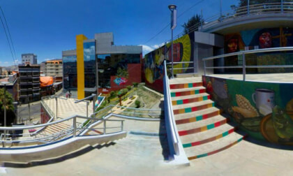 Paseo del arte de La ciudad de La Paz Bolivia