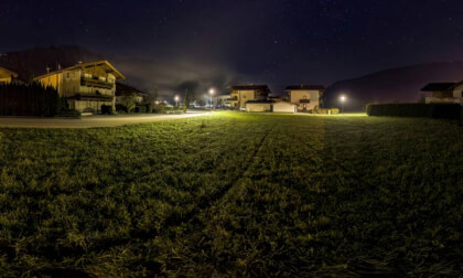 Night sky in Stumm - Tyrol, Austria.