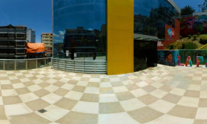 Paseo del arte de la ciudad de La Paz Bolivia