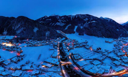 Mayrhofen in Zillertal / Tyrol, Austria.