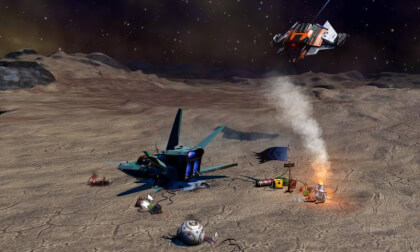 Game NMS.  Airless planet. A nice find, if you don't use it, then sell it.  -2023-07-10 17-09-34-стер.PNG
