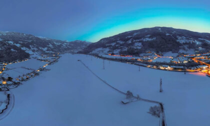 The village of Stumm, Zillertal - Tyrol, Austria.