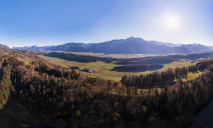 Berglsteiner See Lake. Tyrol,Austria.