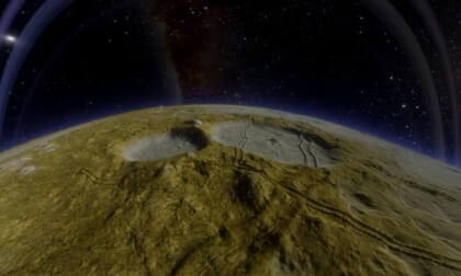 SE Crater far