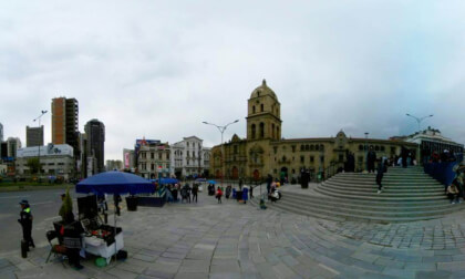 Plaza Mayor de San francisco de la ciudad de La Paz Bolivia