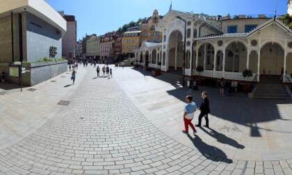Beautiful Karlovy Vary Czech republic
