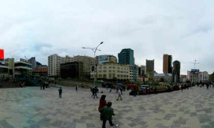 Plaza mayor de San francisco de la ciudad de La Paz Bolivia