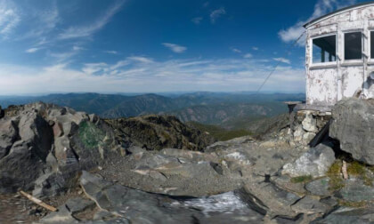 Old Glory Mountain and Fire lookout