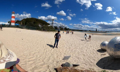 continuos Swell Sculptures Festival Qld Australia