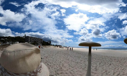 golden ground Swell Sculptures Festival Qld Australia