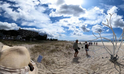 up rise  Swell Sculptures Festival Qld Australia