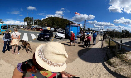 lighthouse  Swell Sculptures Festival Qld Australia