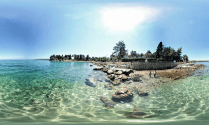Beautiful Beach Plaža Rupa, Krk, Croatia