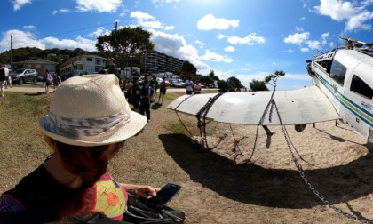 plane - Swell Sculptures Festival Qld Australia