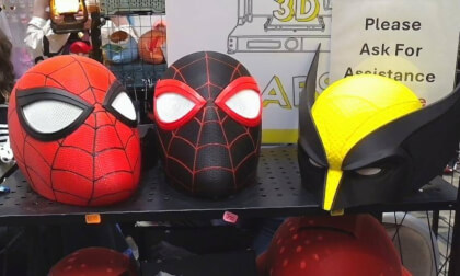 Custom Superhero Masks at Stellar Con 2025