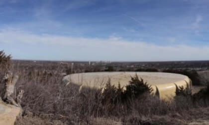 View From Burnett's Mound – Topeka, KS