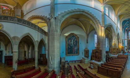 Basilica of St. Egidius in the city of Bardejov in Slovakia